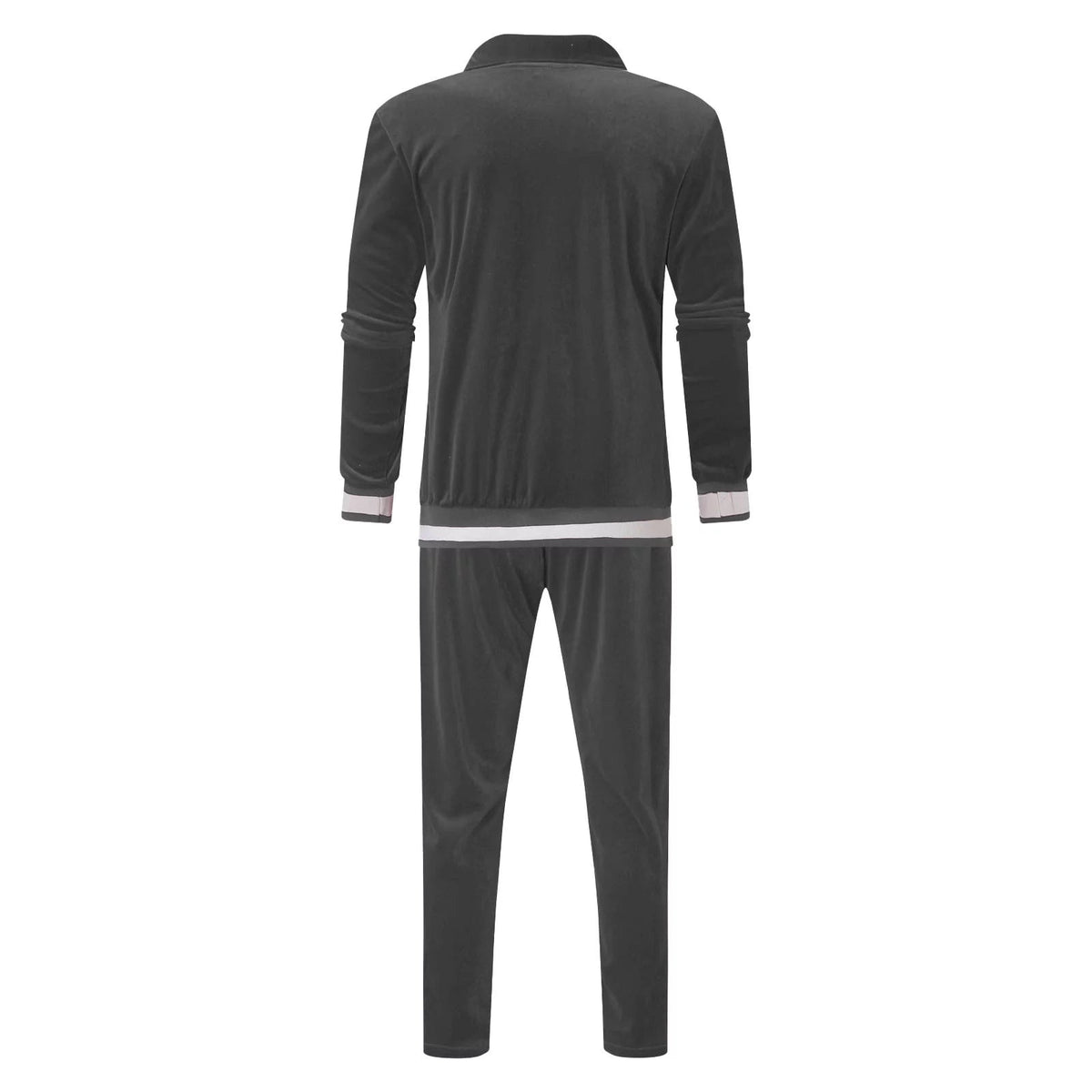 Velour Tracksuit Mens,2023 Men'S Velour Tracksuit 2 Pieces Winter Warm Full Zip up Jacket Sweatpants Fitness Sportswear Sweatsuit Jogger Sets trendy women's fashion | Sneha Styles